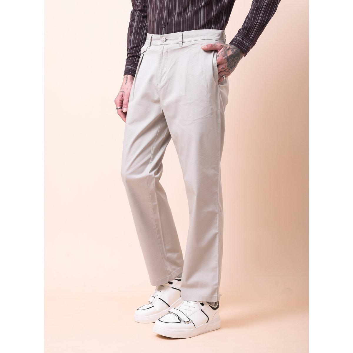بنطال بقصة أرجل مستقيمة مع تفاصيل كسرات-men-clothing-bottoms-trousersandchinos-trousers-image-5