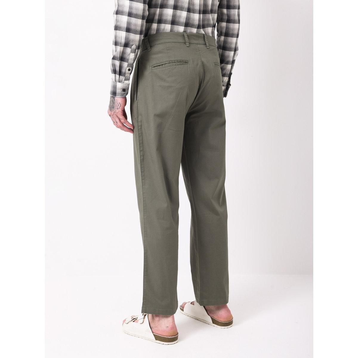 بنطال بقصة أرجل مستقيمة مع تفاصيل كسرات-men-clothing-bottoms-trousersandchinos-trousers-image-2
