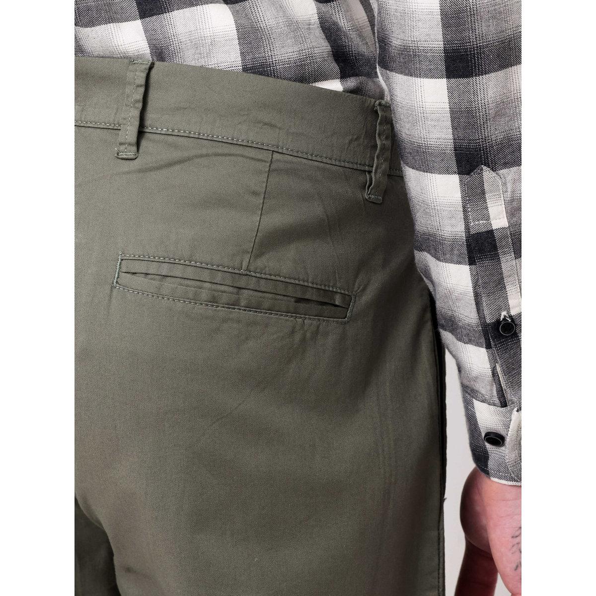 British Club Men Green Double-Pleated Straight Fit Trousers-men-clothing-bottoms-trousersandchinos-trousers-image-8