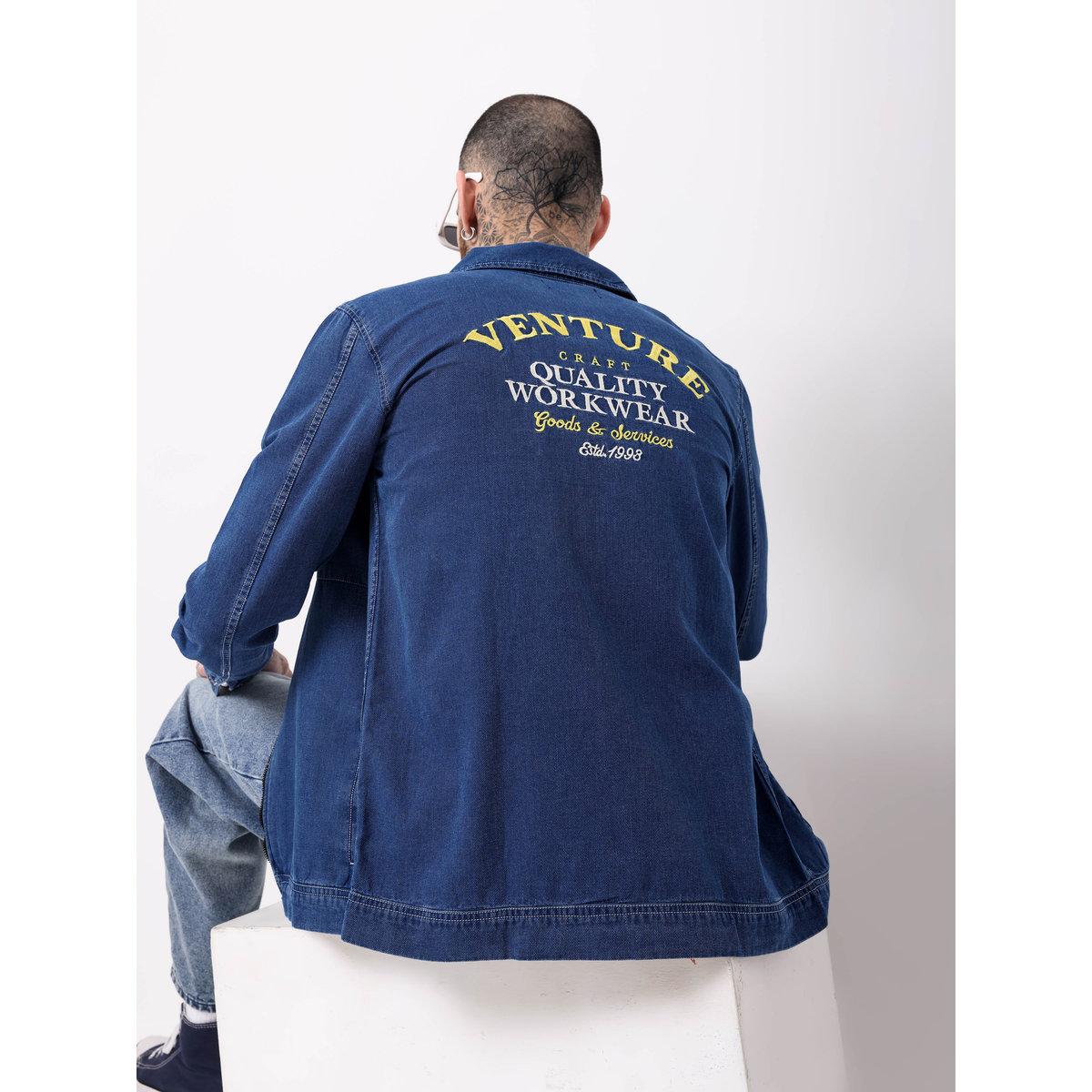 جاكيت بومبر بقصة عادية مع تفاصيل سحاب-men-clothing-jacketsandblazers-jackets-image-2
