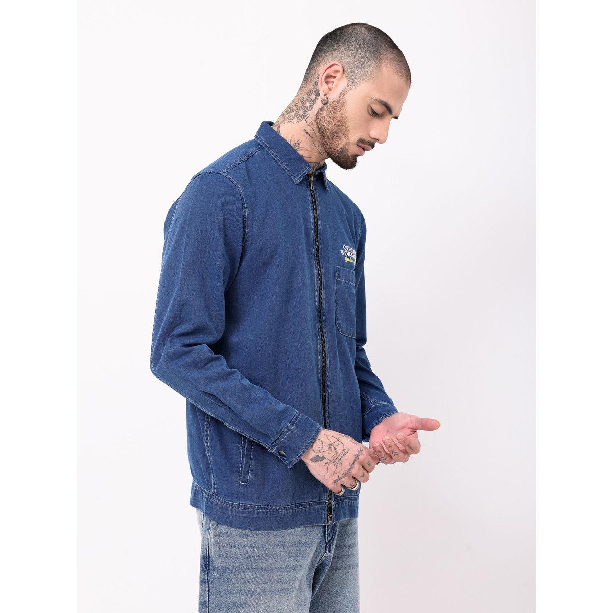 جاكيت بومبر بقصة عادية مع تفاصيل سحاب-men-clothing-jacketsandblazers-jackets-image-8