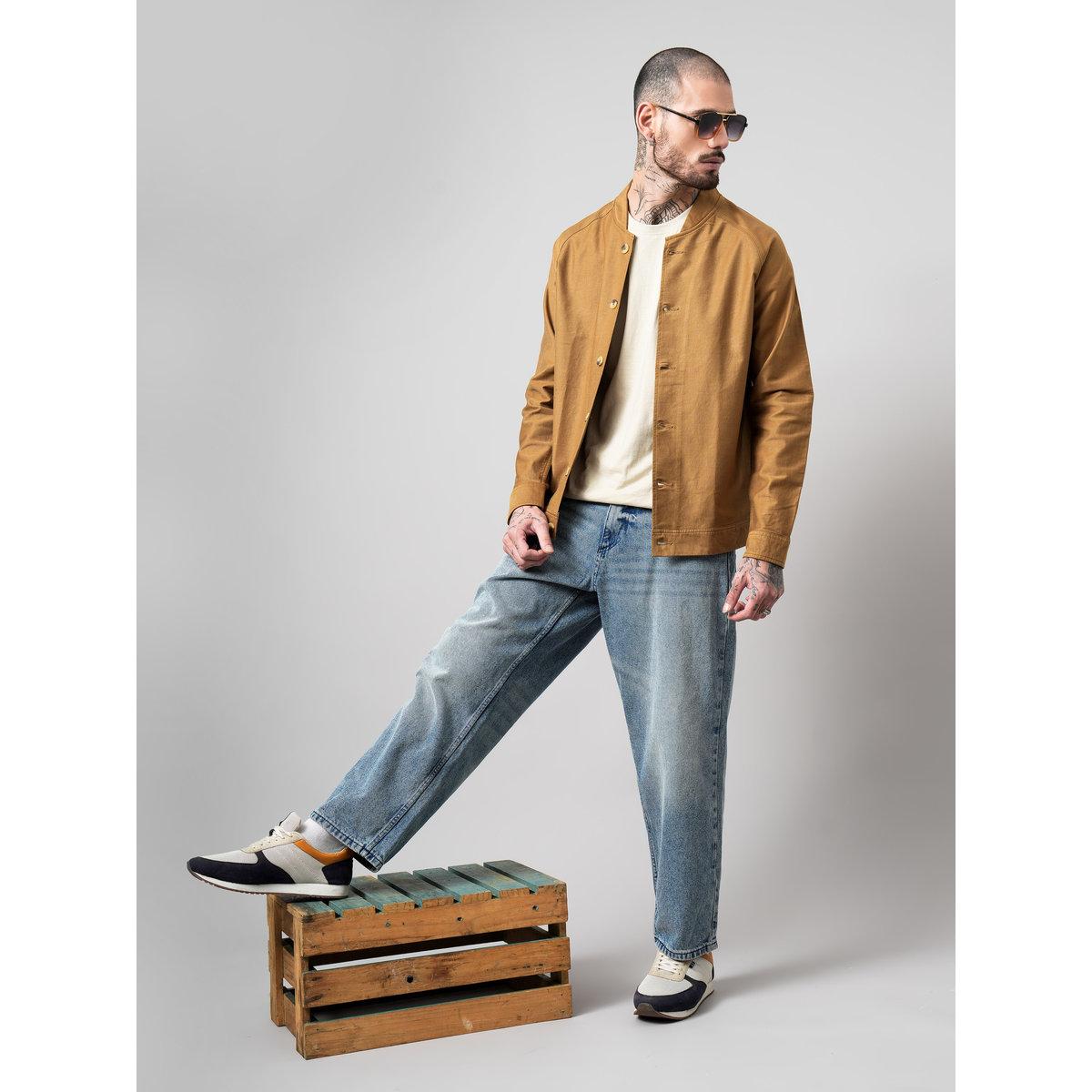 British Club Regular Fit Bomber Jacket with Insert Pockets-men-clothing-jacketsandblazers-jackets-image-8