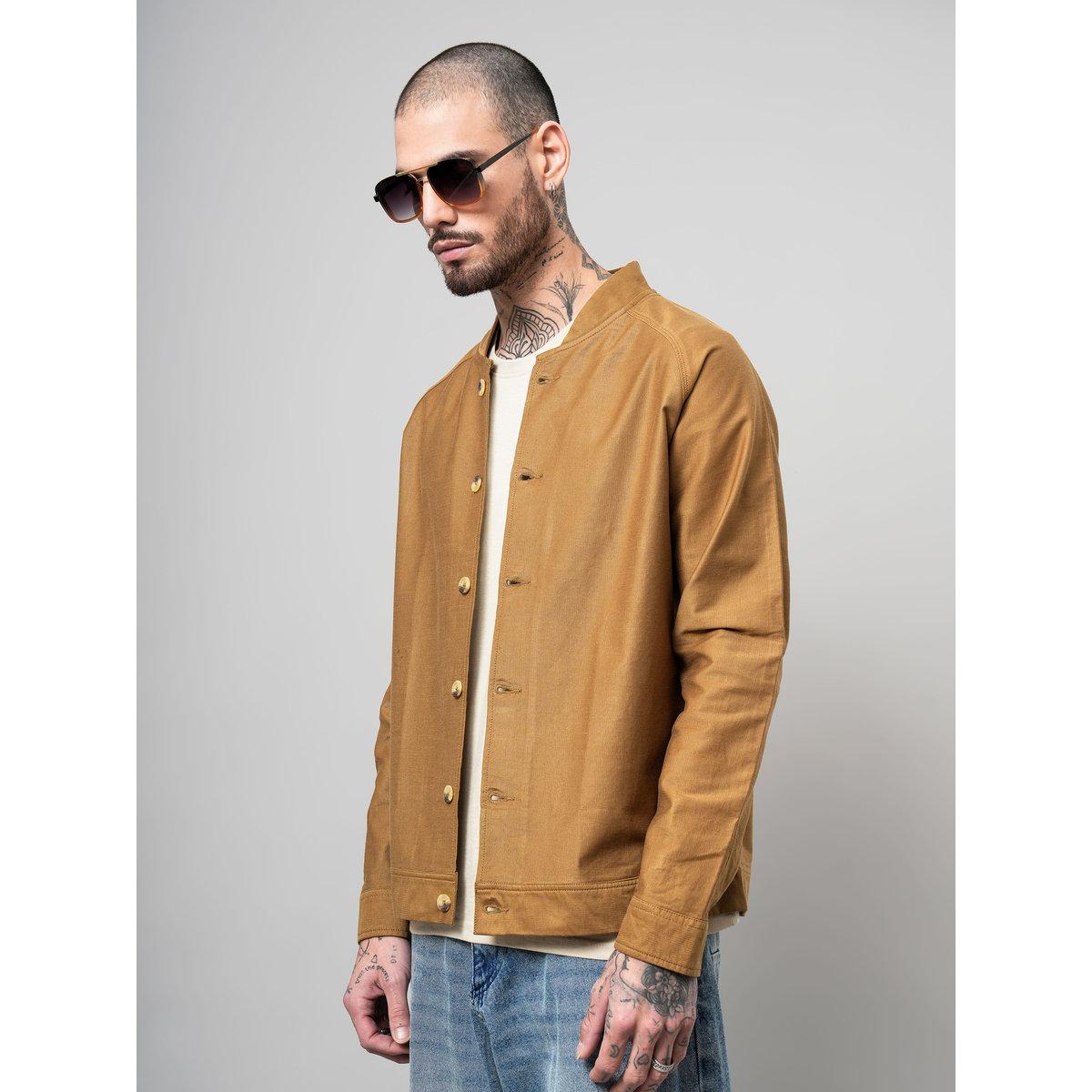 British Club Regular Fit Bomber Jacket with Insert Pockets-men-clothing-jacketsandblazers-jackets-image-9
