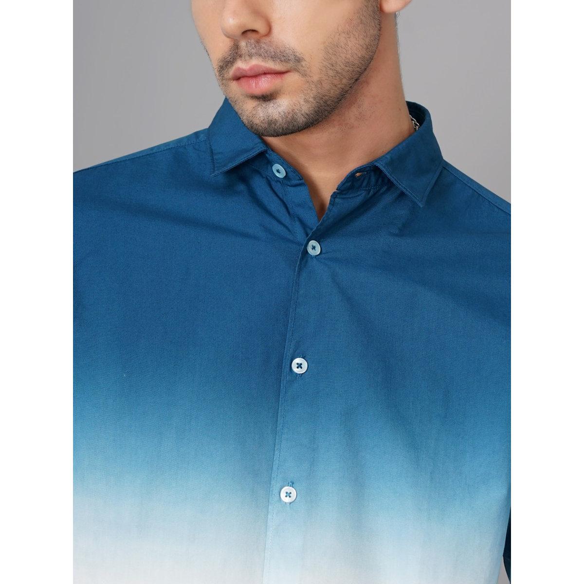 قميص بطبعة أومبري وقصة سليم فت-men-clothing-shirts-image-4