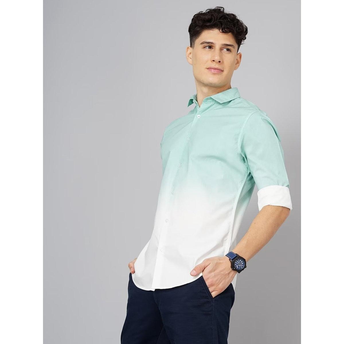 قميص بطبعة أومبري وقصة سليم فت-men-clothing-shirts-image-2