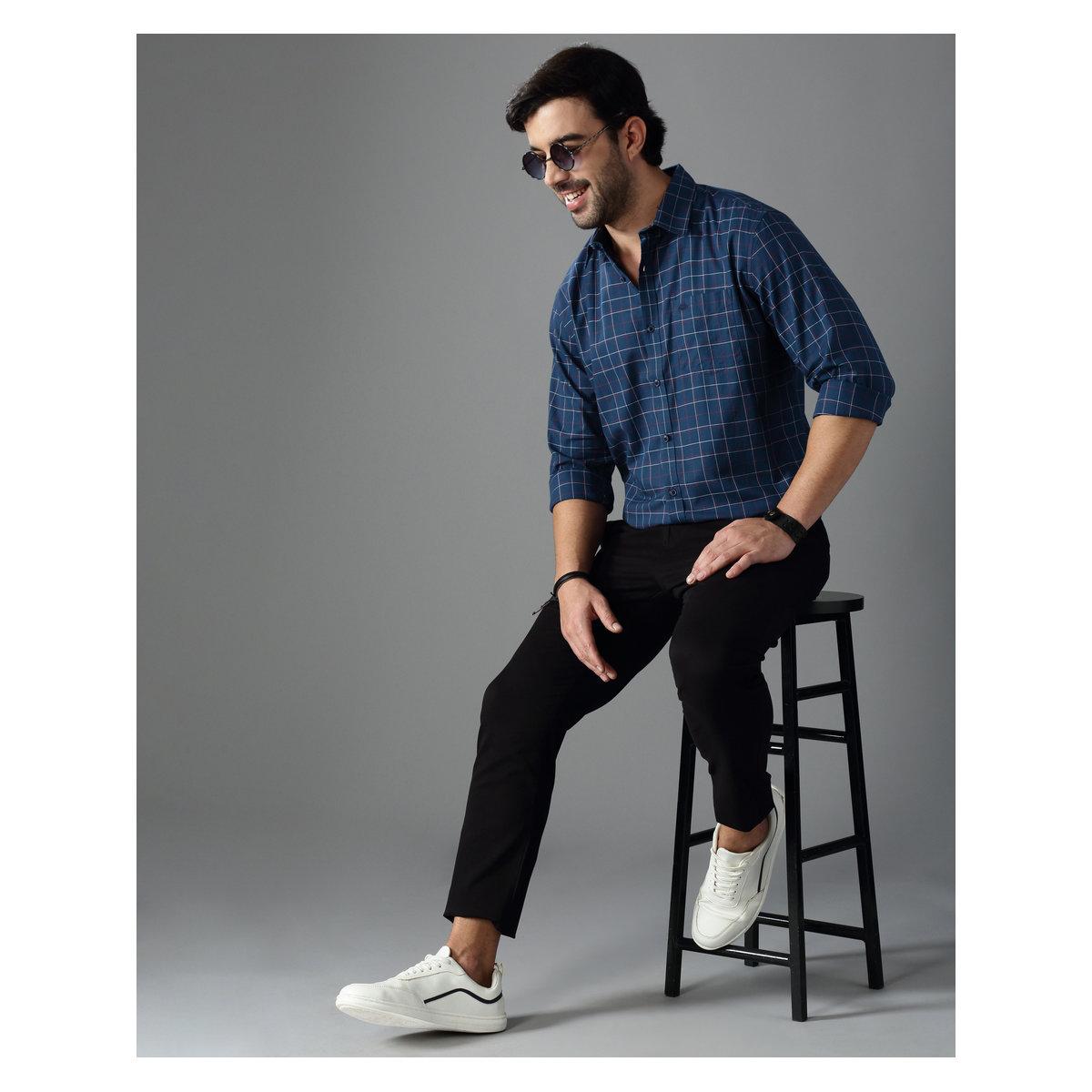 قميص بقصة سليم فت وأكمام طويلة-men-clothing-shirts-image-5