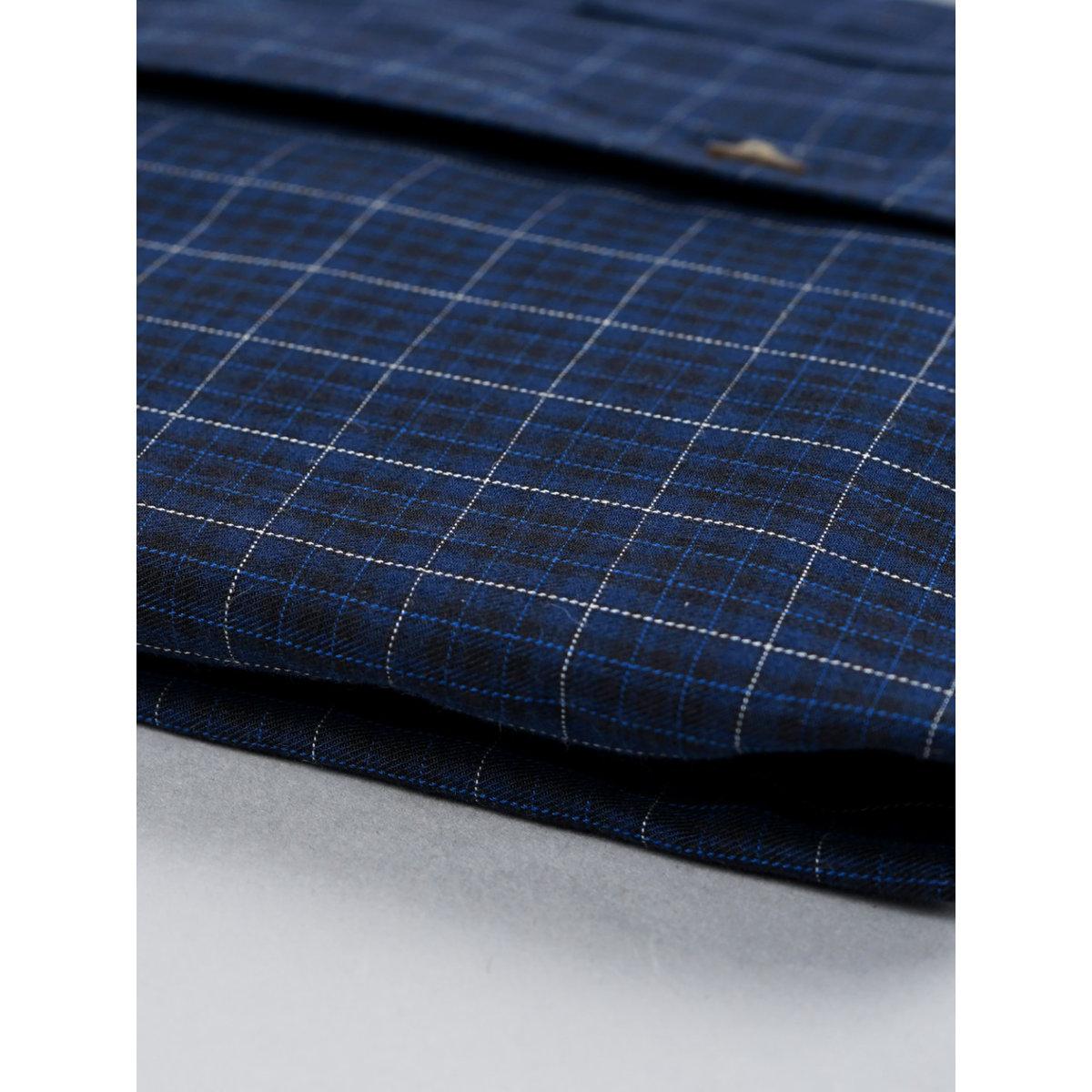 British Club Checked Slim Fit Spread Collar Shirt-men-clothing-shirts-image-6