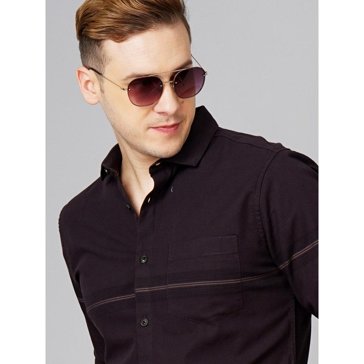 British Club Solid Spread Collar Slim Fit Shirt-men-clothing-shirts-image-5