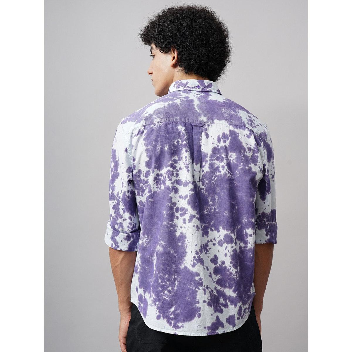 British Club Printed Regular Fit Cotton Shirt-men-clothing-shirts-image-2