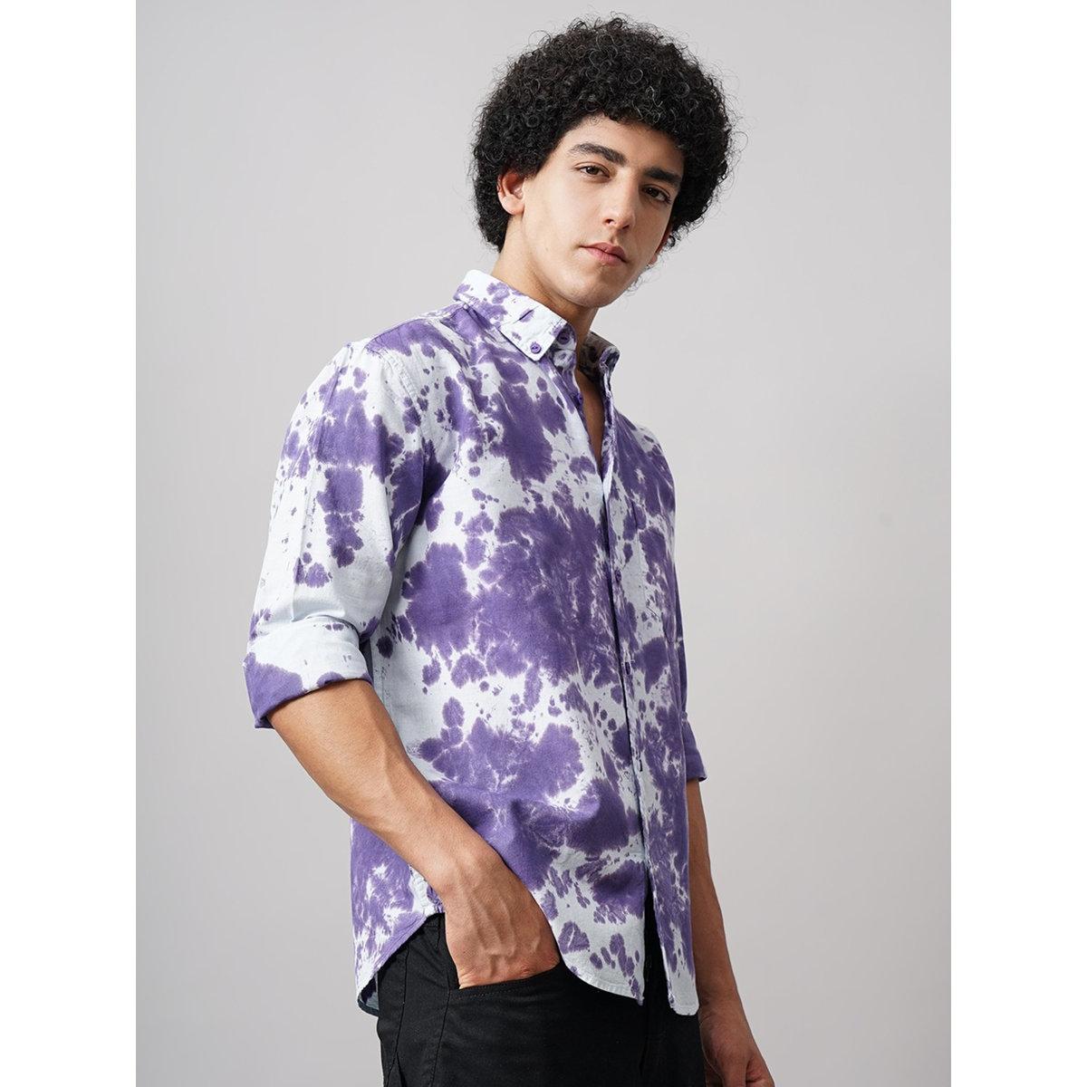 British Club Printed Regular Fit Cotton Shirt-men-clothing-shirts-image-3