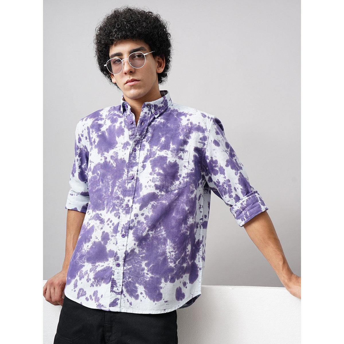 British Club Printed Regular Fit Cotton Shirt-men-clothing-shirts-image-5