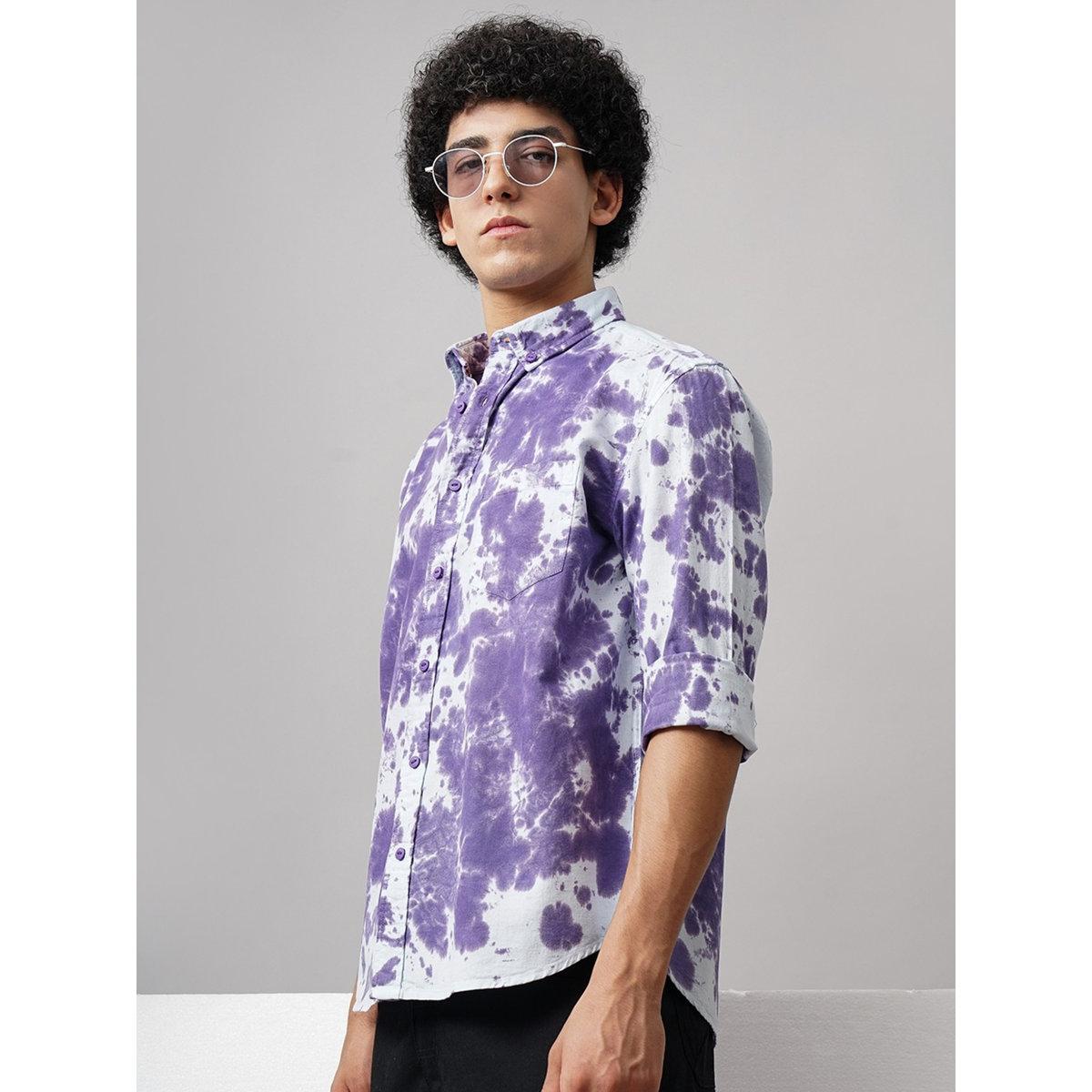 British Club Printed Regular Fit Cotton Shirt-men-clothing-shirts-image-6