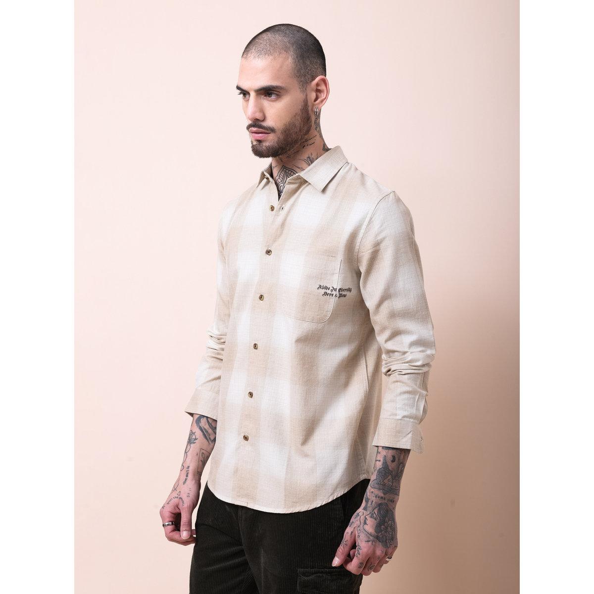 British Club Checked Print Regular Fit Long Sleeve Shirt-men-clothing-shirts-image-4