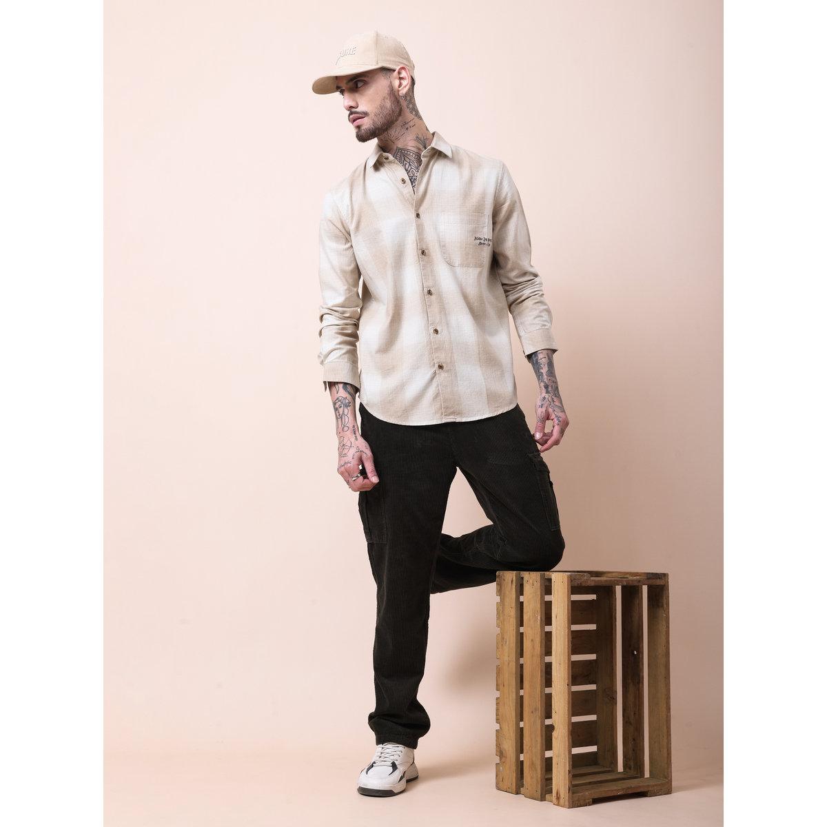 British Club Checked Print Regular Fit Long Sleeve Shirt-men-clothing-shirts-image-5