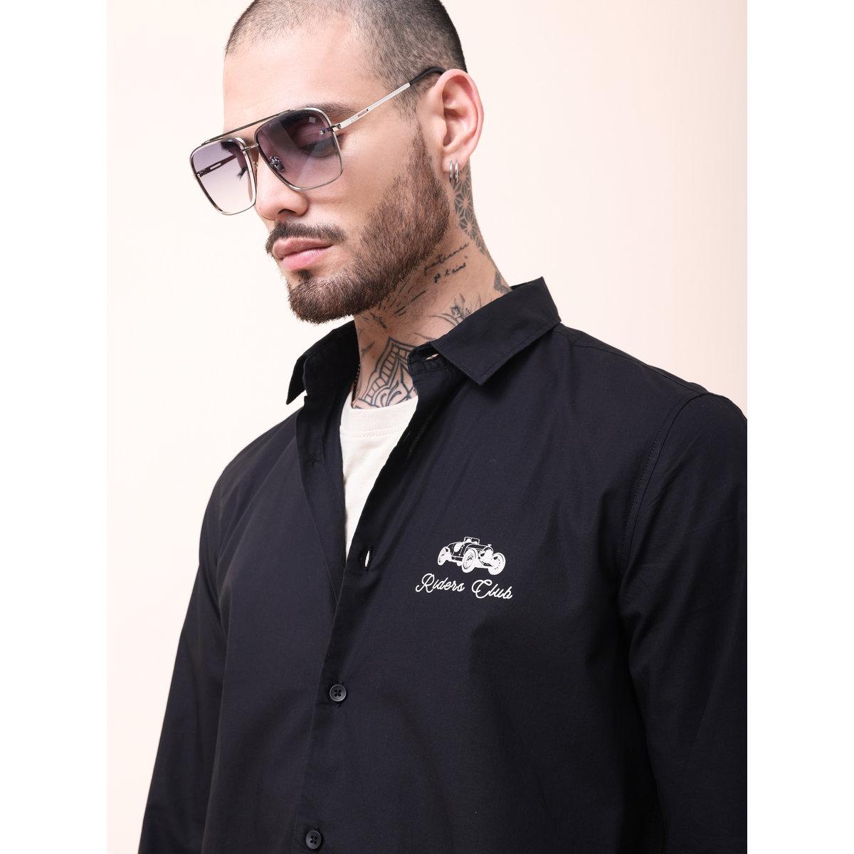 British Club Slogan Print Regular Fit Shirt-men-clothing-shirts-image-6