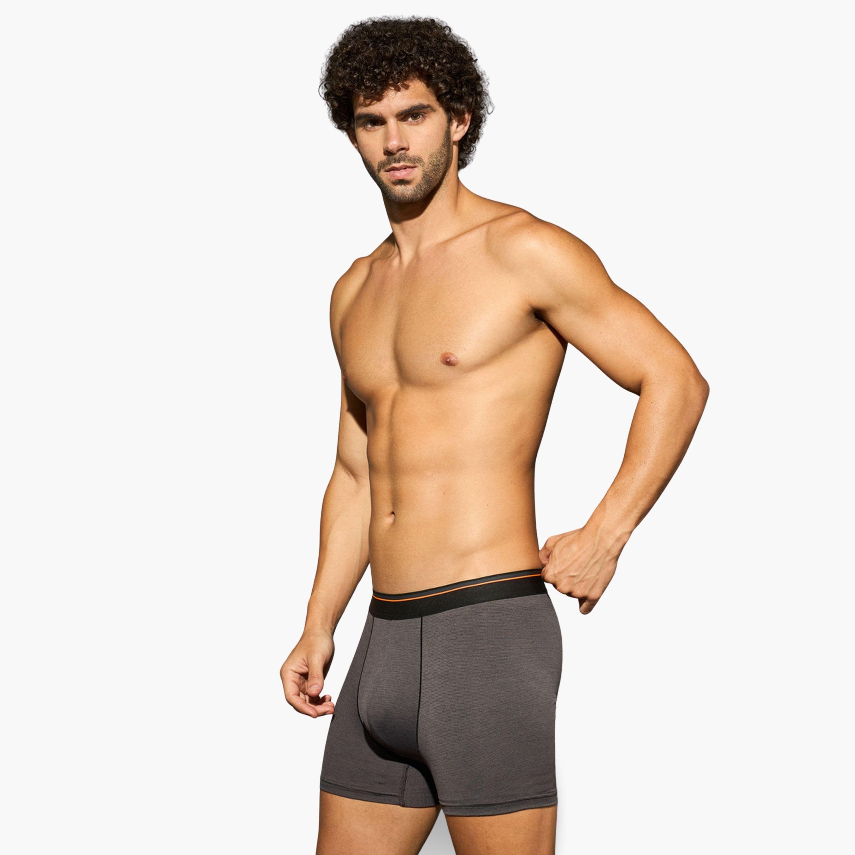 Technosport Men Solid 4-Way Stretch Trunks-men-clothing-innerwear-underwear-image-3