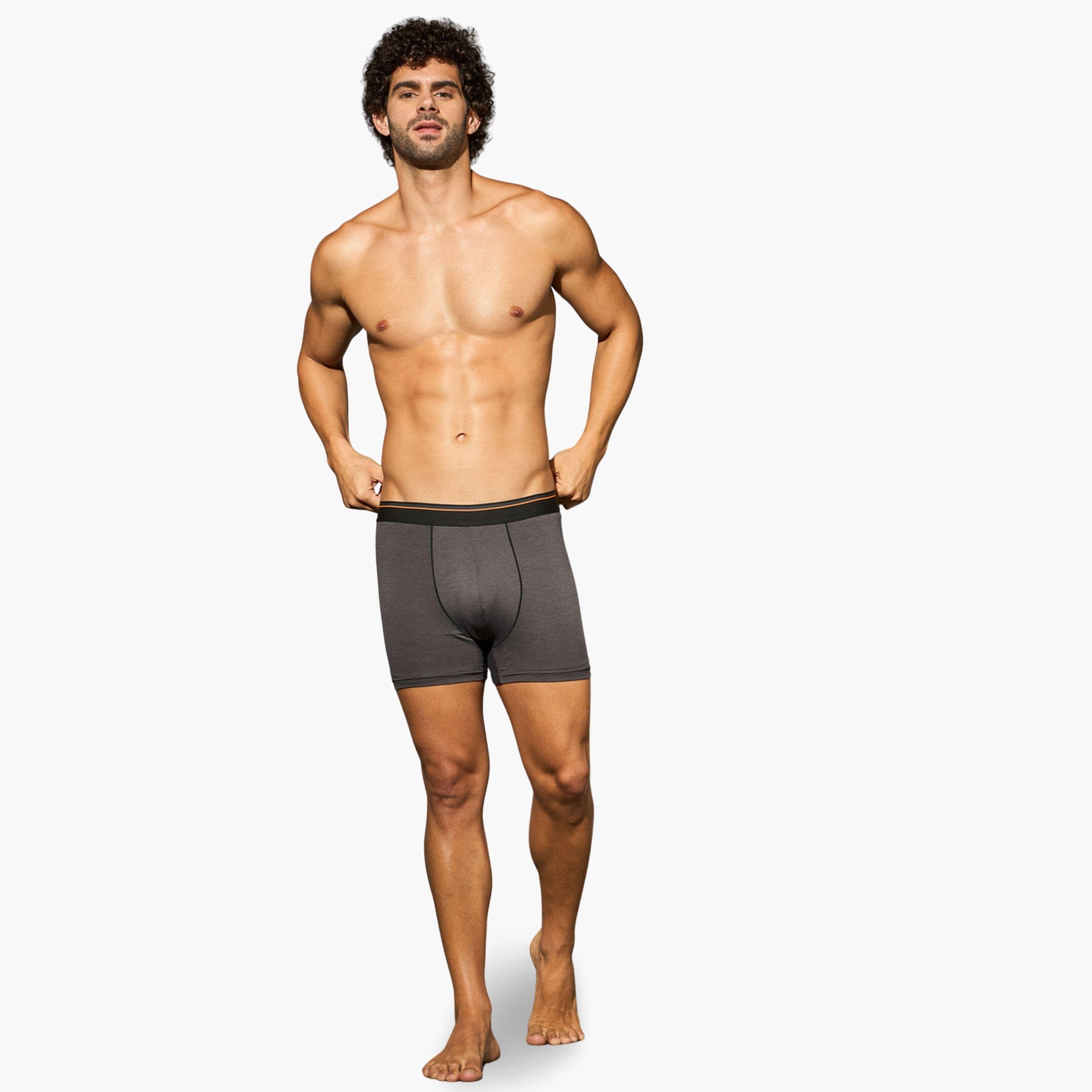 Technosport Men Solid 4-Way Stretch Trunks-men-clothing-innerwear-underwear-image-5
