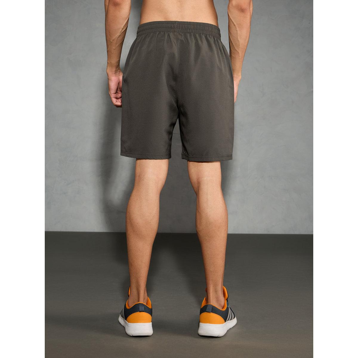 Technosport Men Solid Slim Fit Shorts-sports-men-clothing-bottoms-shorts-image-5