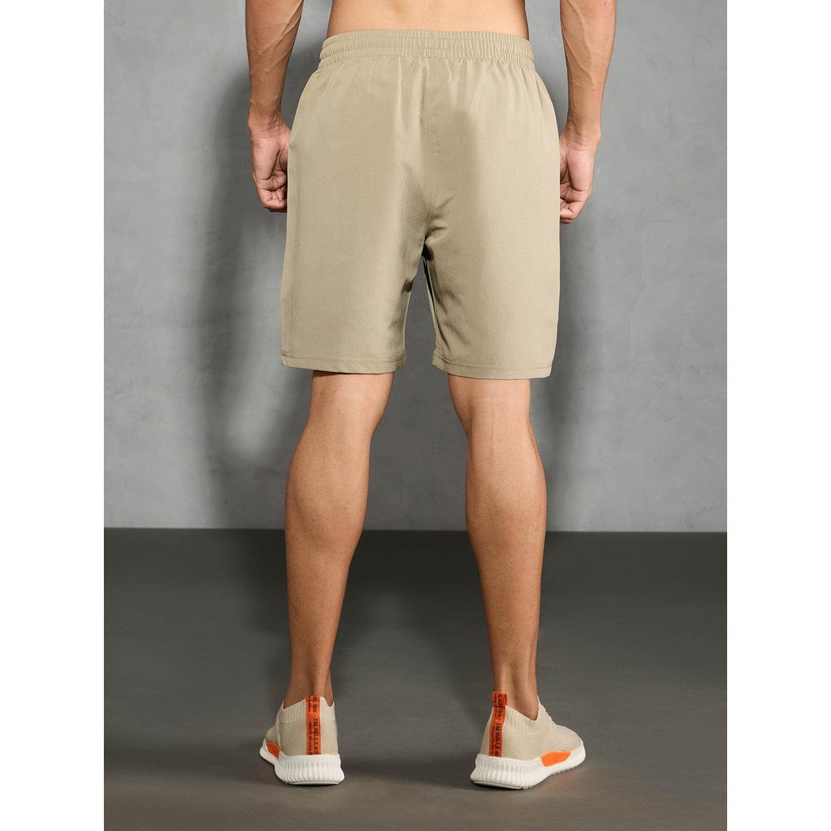 Technosport Men Solid Slim Fit Shorts-sports-men-clothing-bottoms-shorts-image-5