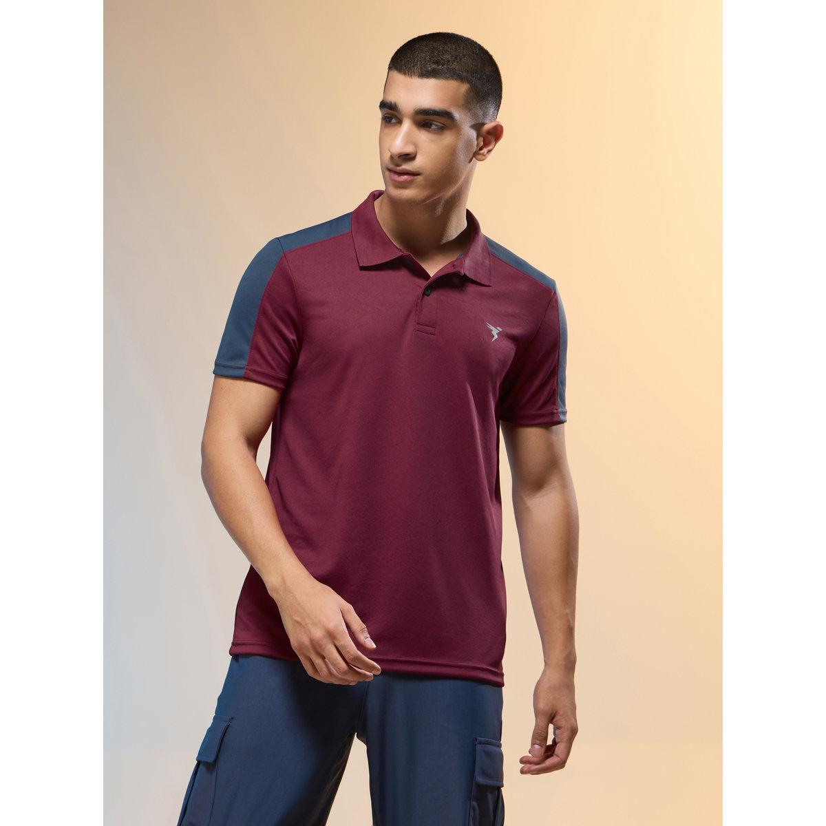 تيشيرت بولو بنمط كُتل الألوان-men-clothing-tshirtsandpolos-tshirts-image-1