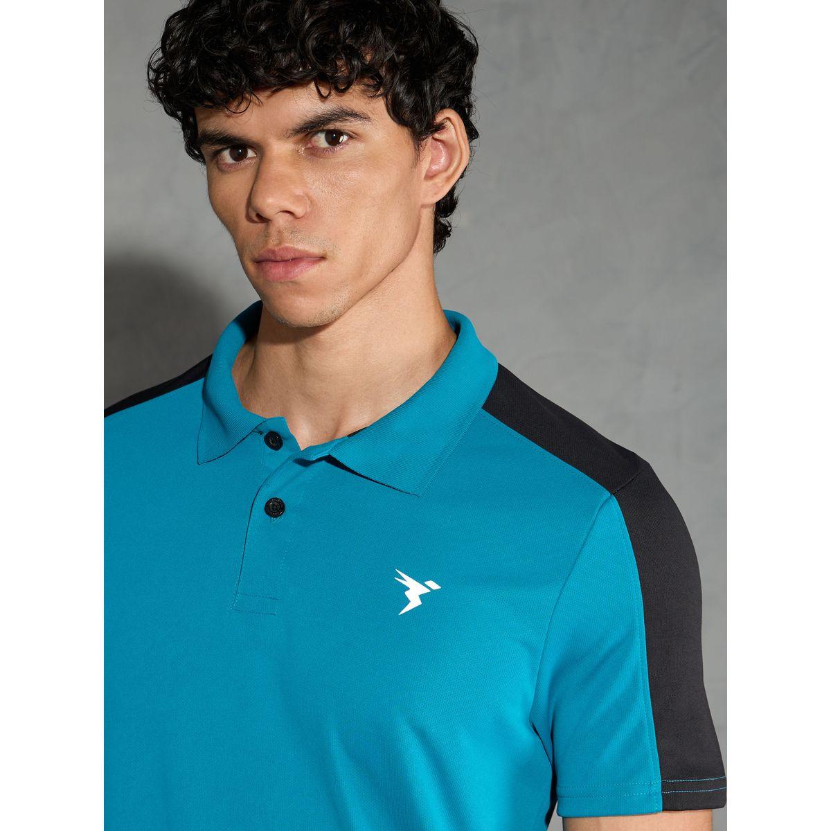 Technosport Men Color Block Relaxed Fit Polo-men-clothing-tshirtsandpolos-tshirts-image-3