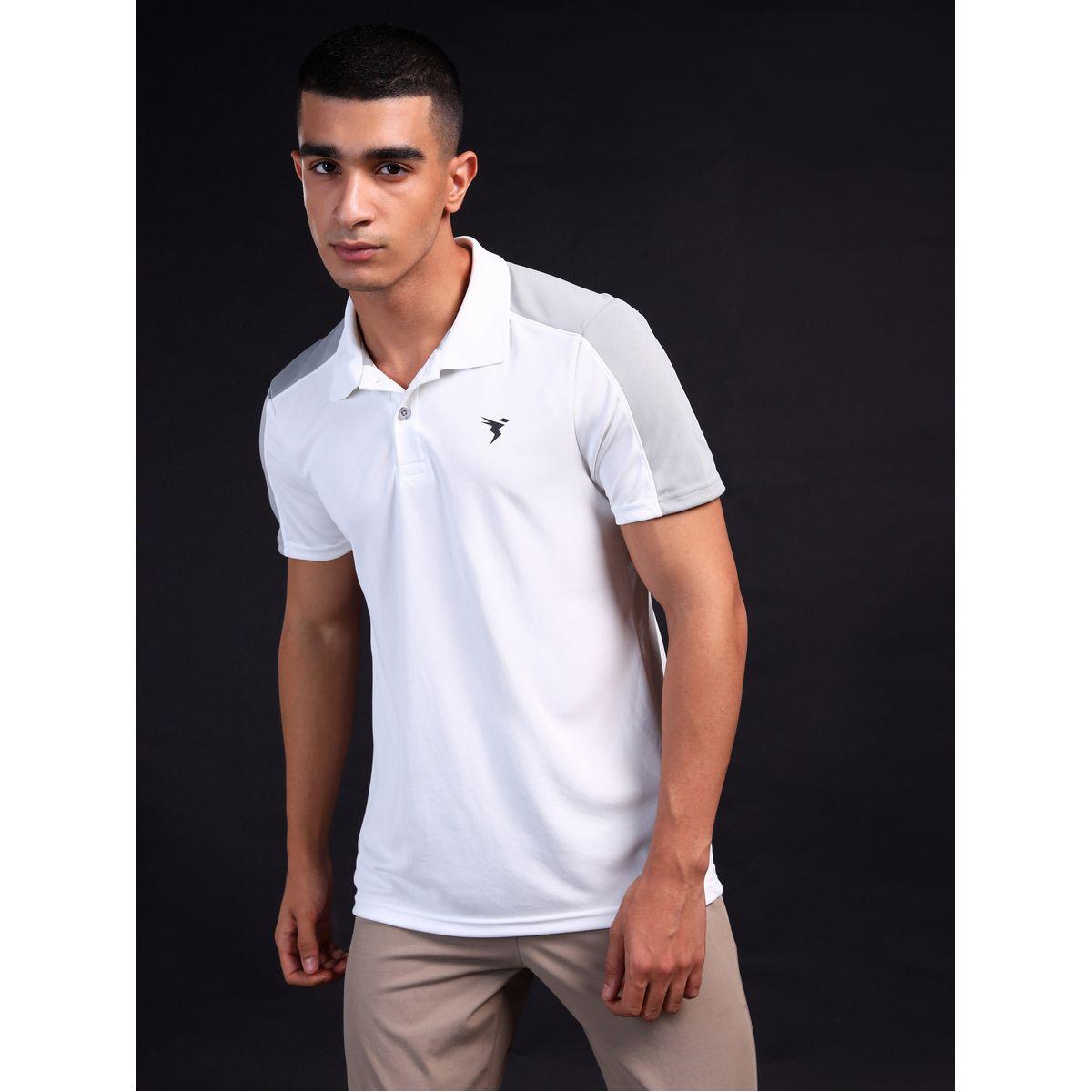 تيشيرت بولو بقصة مريحة ونمط كُتل الألوان-men-clothing-tshirtsandpolos-tshirts-image-2
