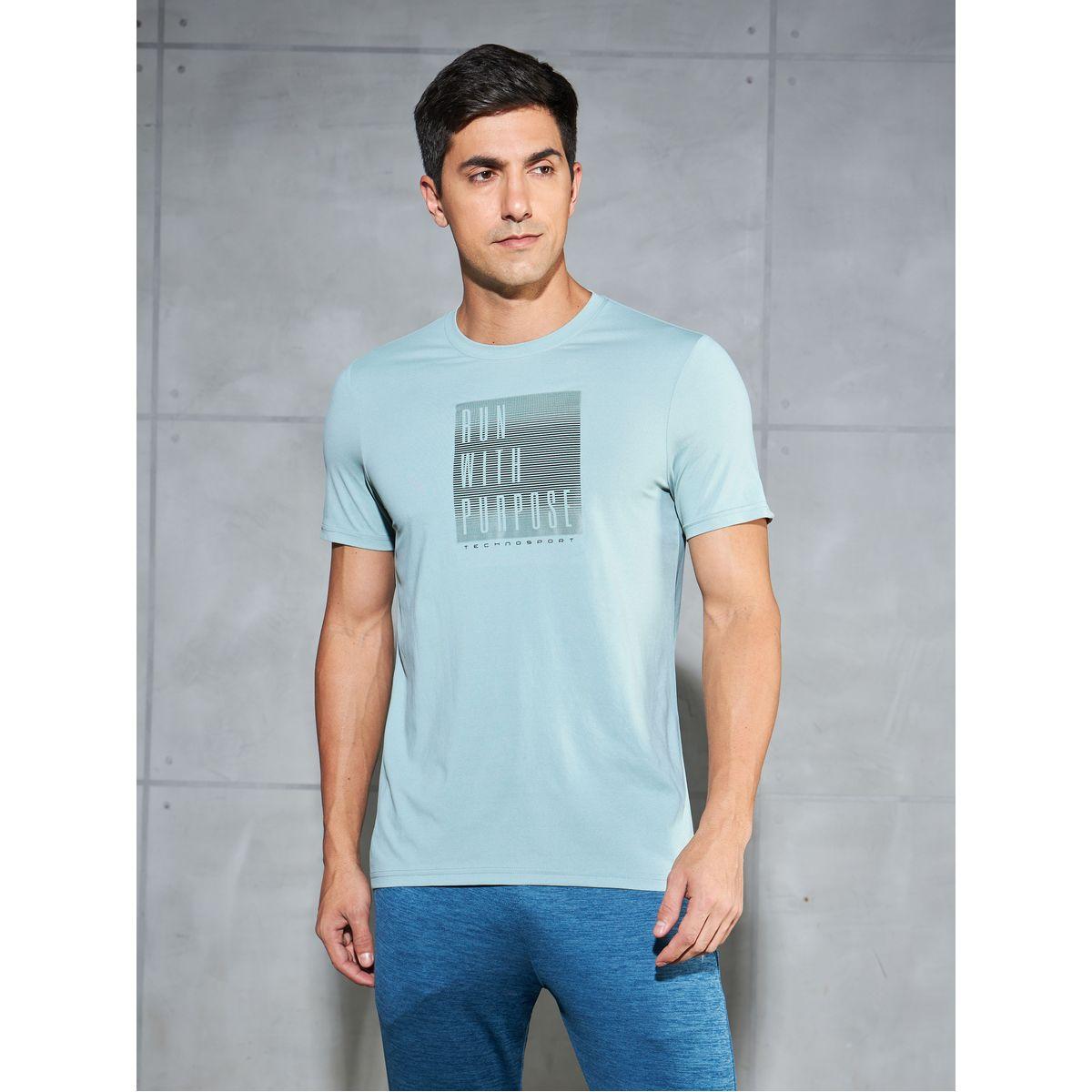 Technosport Men Printed Slim Fit Crew Neck T-Shirt-men-clothing-tshirtsandpolos-tshirts-image-1