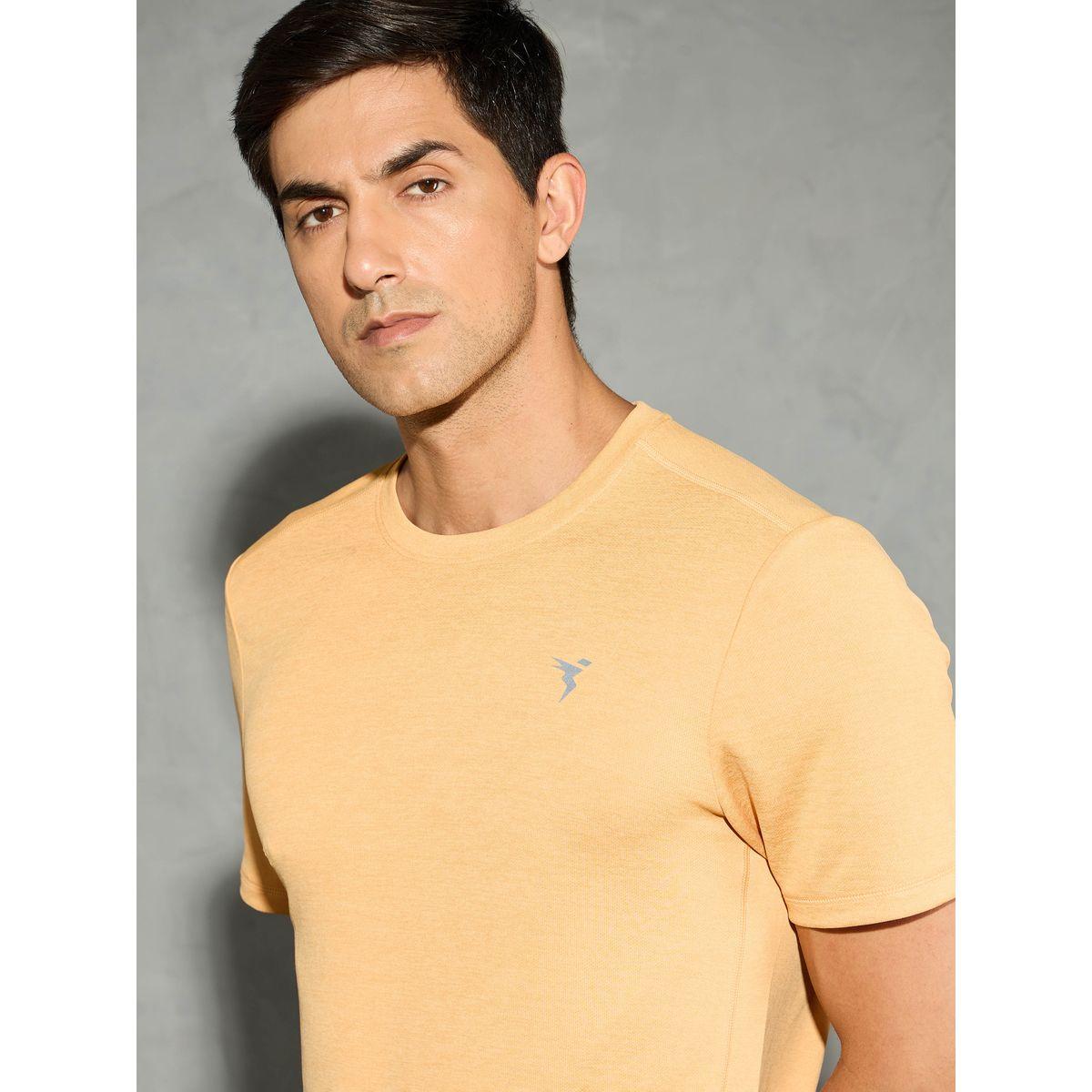 Technosport Men Solid Slim Fit Crew Neck T-Shirt-men-clothing-tshirtsandpolos-tshirts-image-3