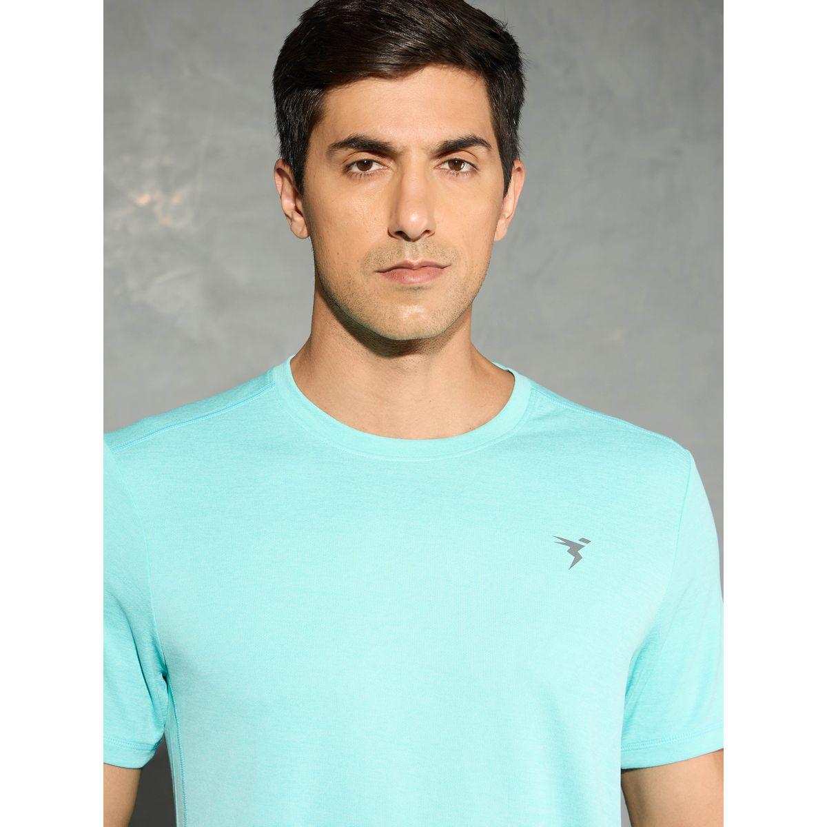 Technosport Men Solid Slim Fit Crew Neck T-Shirt-men-clothing-tshirtsandpolos-tshirts-image-3