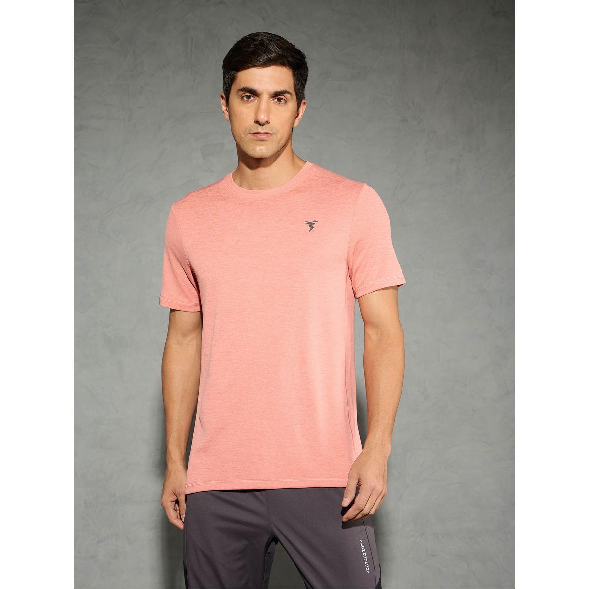 تيشيرت بقصة سليم فيت وياقة دائرية-men-clothing-tshirtsandpolos-tshirts-image-1