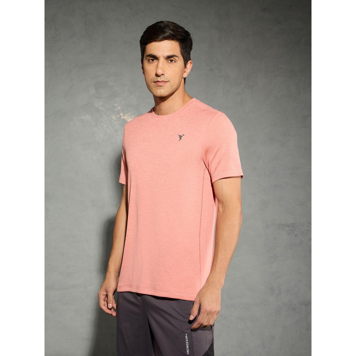 Technosport Men Solid Slim Fit Crew Neck T-Shirt-men-clothing-tshirtsandpolos-tshirts-image-3