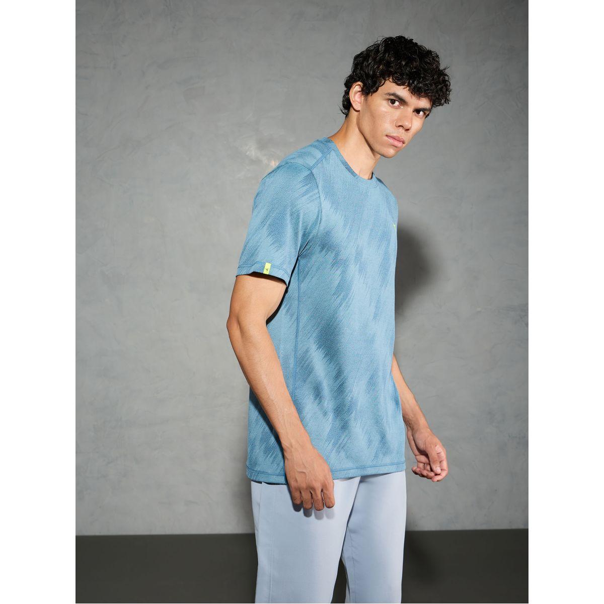 تيشيرت بقصة سليم فيت وياقة دائرية-men-clothing-tshirtsandpolos-tshirts-image-4