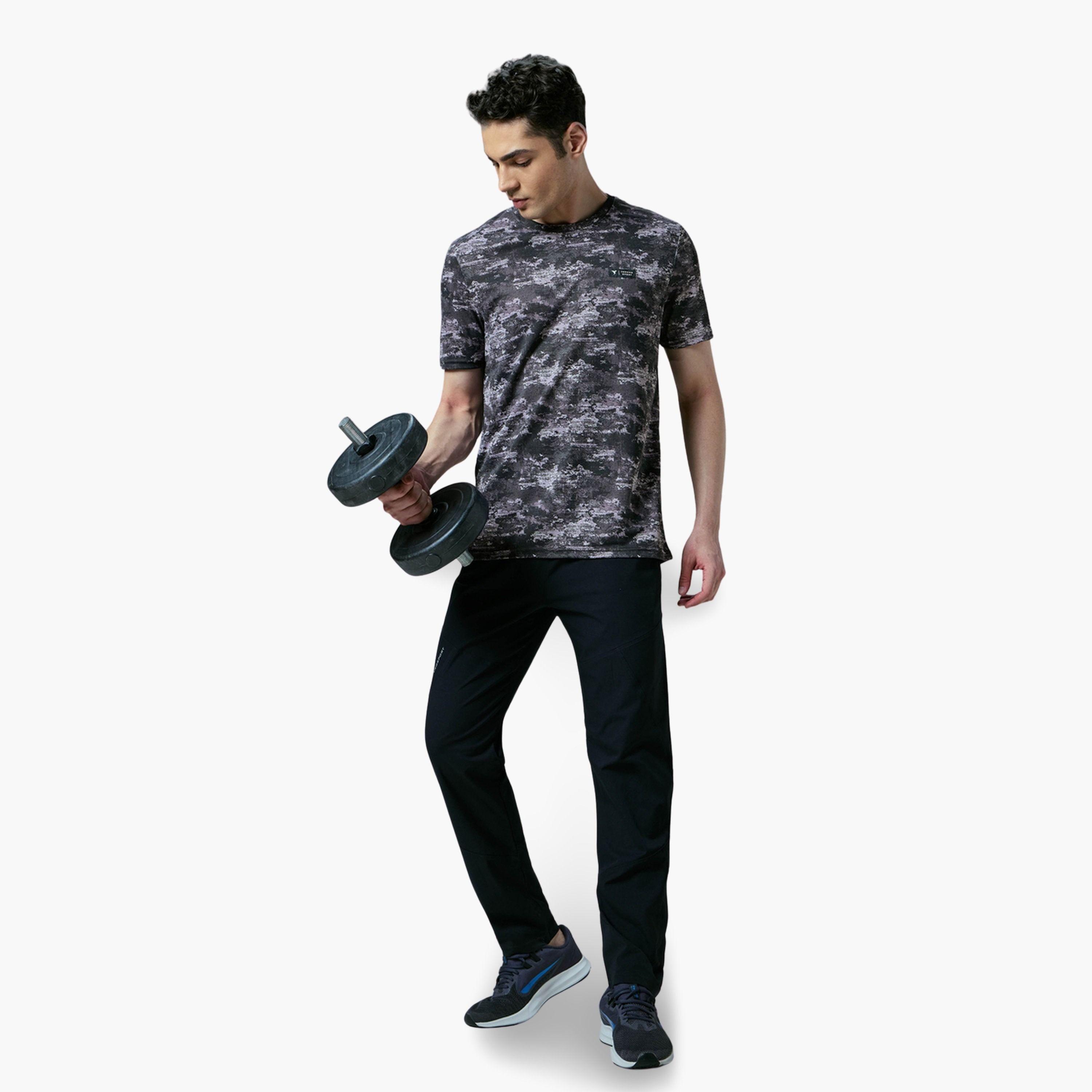 Technosport Men Camo Print Slim Fit Sports T-Shirt-men-clothing-sportswearandactivewear-tshirtsandpolos-image-2