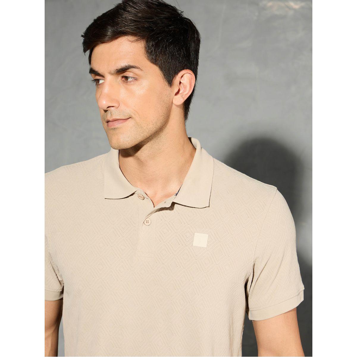 Technosport Men Jacquard Slim Fit Sports Polo-men-clothing-tshirtsandpolos-tshirts-image-3