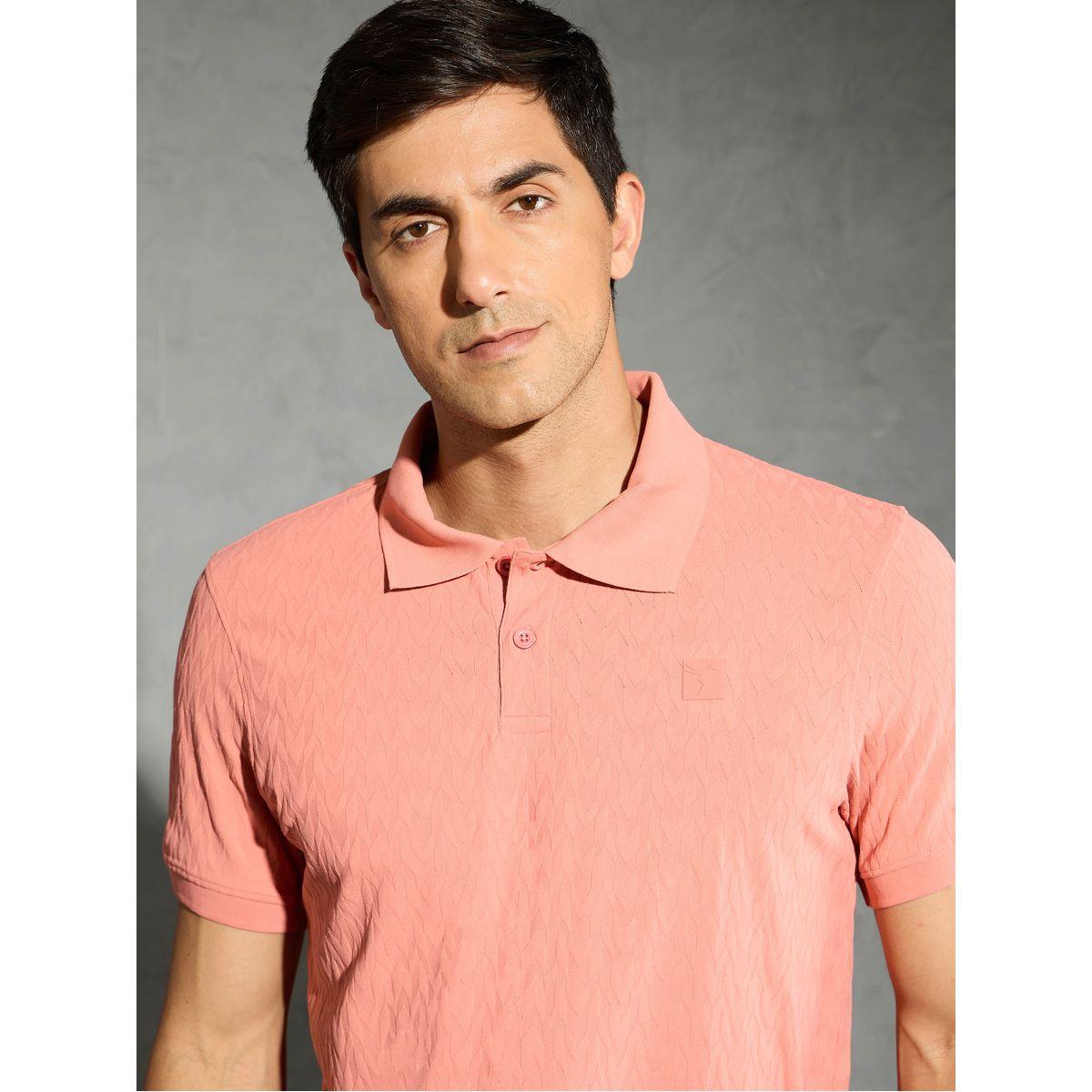 Technosport Men Jacquard Slim Fit Sports Polo-men-clothing-tshirtsandpolos-tshirts-image-3