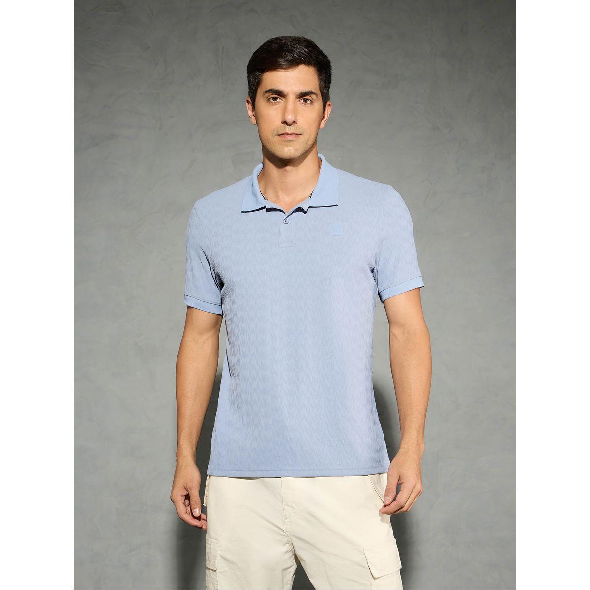 تيشيرت بولو بقصة سليم فيت-men-clothing-tshirtsandpolos-tshirts-image-2