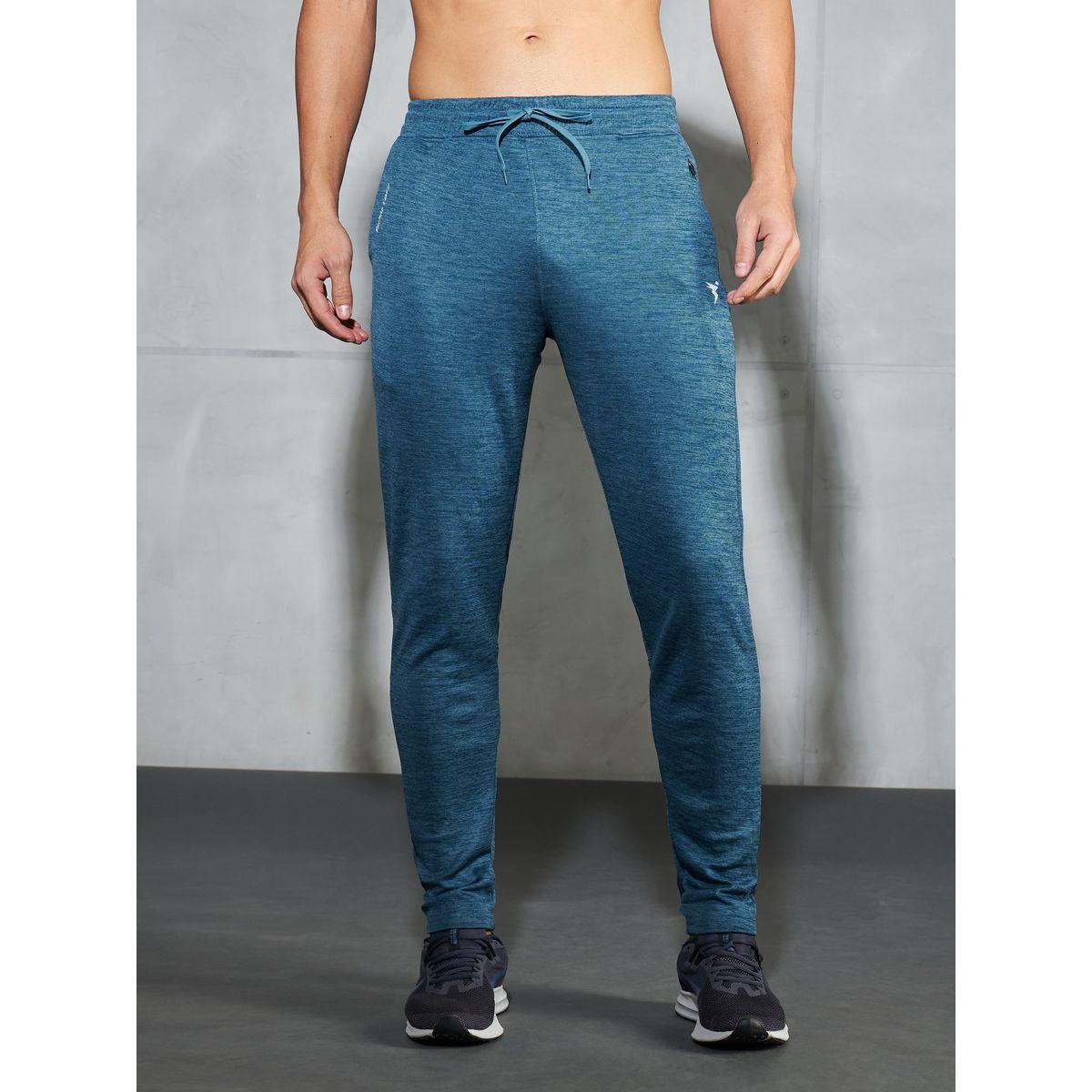 Technosport Men Melange Slim Fit Track Pants-men-clothing-bottoms-joggers-image-3