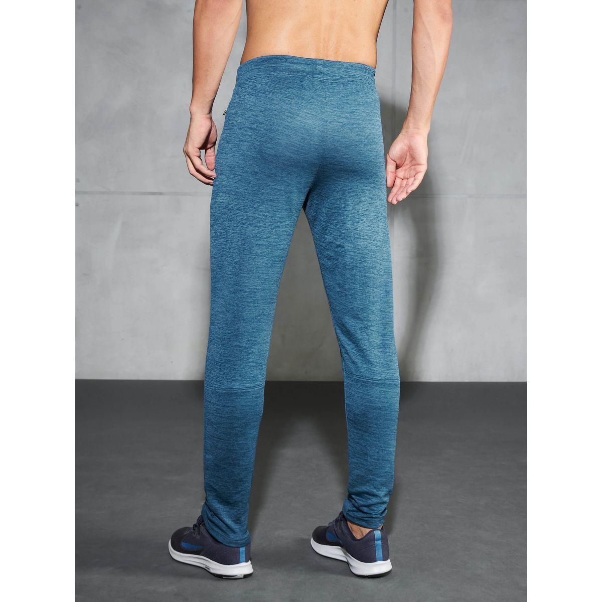 Technosport Men Melange Slim Fit Track Pants-men-clothing-bottoms-joggers-image-4