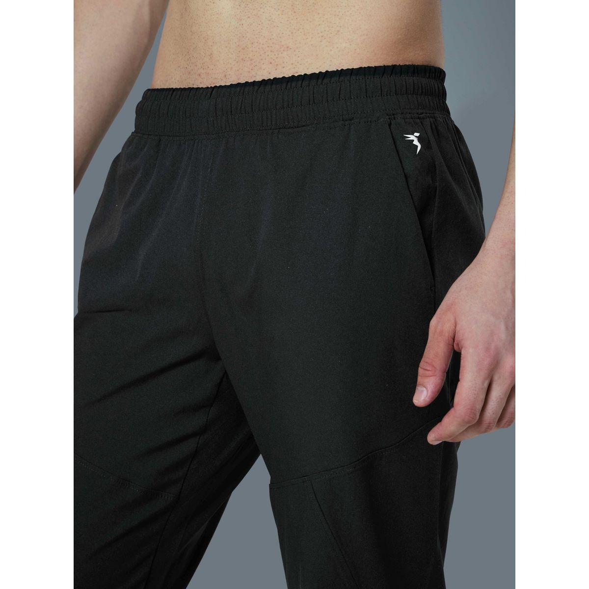 Technosport Solid Mid Rise Stretch Trackpants-men-clothing-sportswearandactivewear-bottoms-image-2