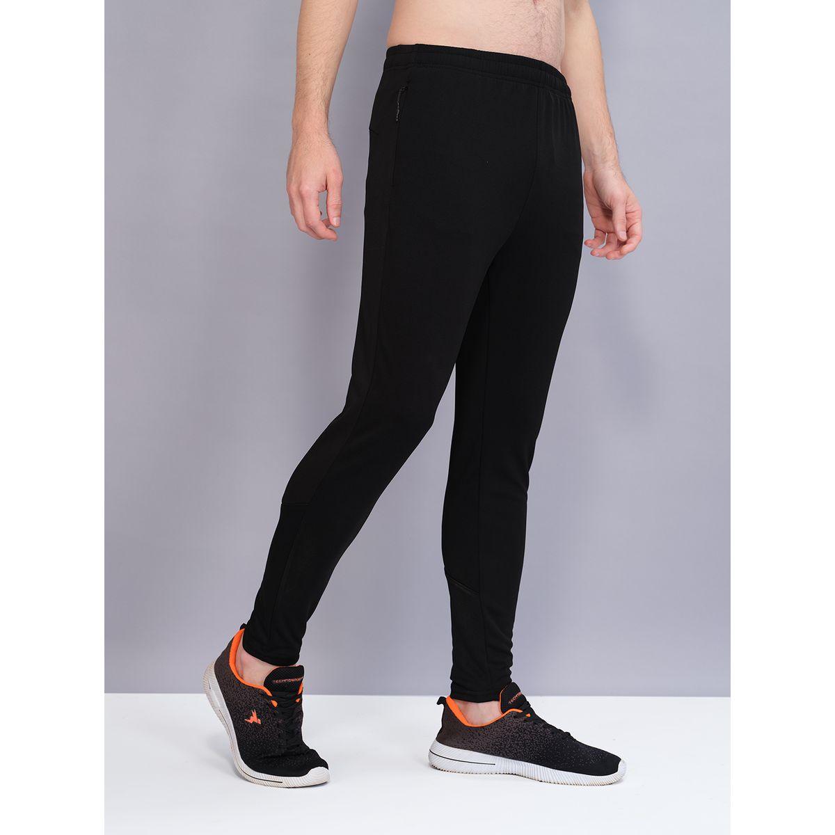 Technosport Men Solid Slim Fit Track Pants-men-clothing-bottoms-joggers-image-3
