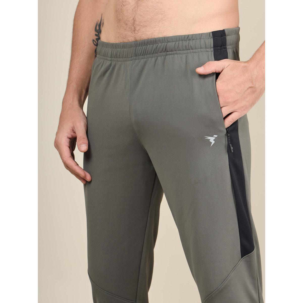 Technosport Men Contrast Side Panel Slim Fit Track Pants-men-clothing-bottoms-joggers-image-2