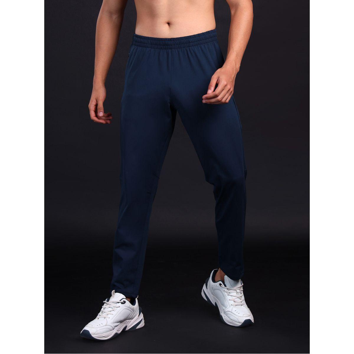 Technosport Men Solid 4-Way Stretch Track Pants-men-clothing-bottoms-joggers-image-1