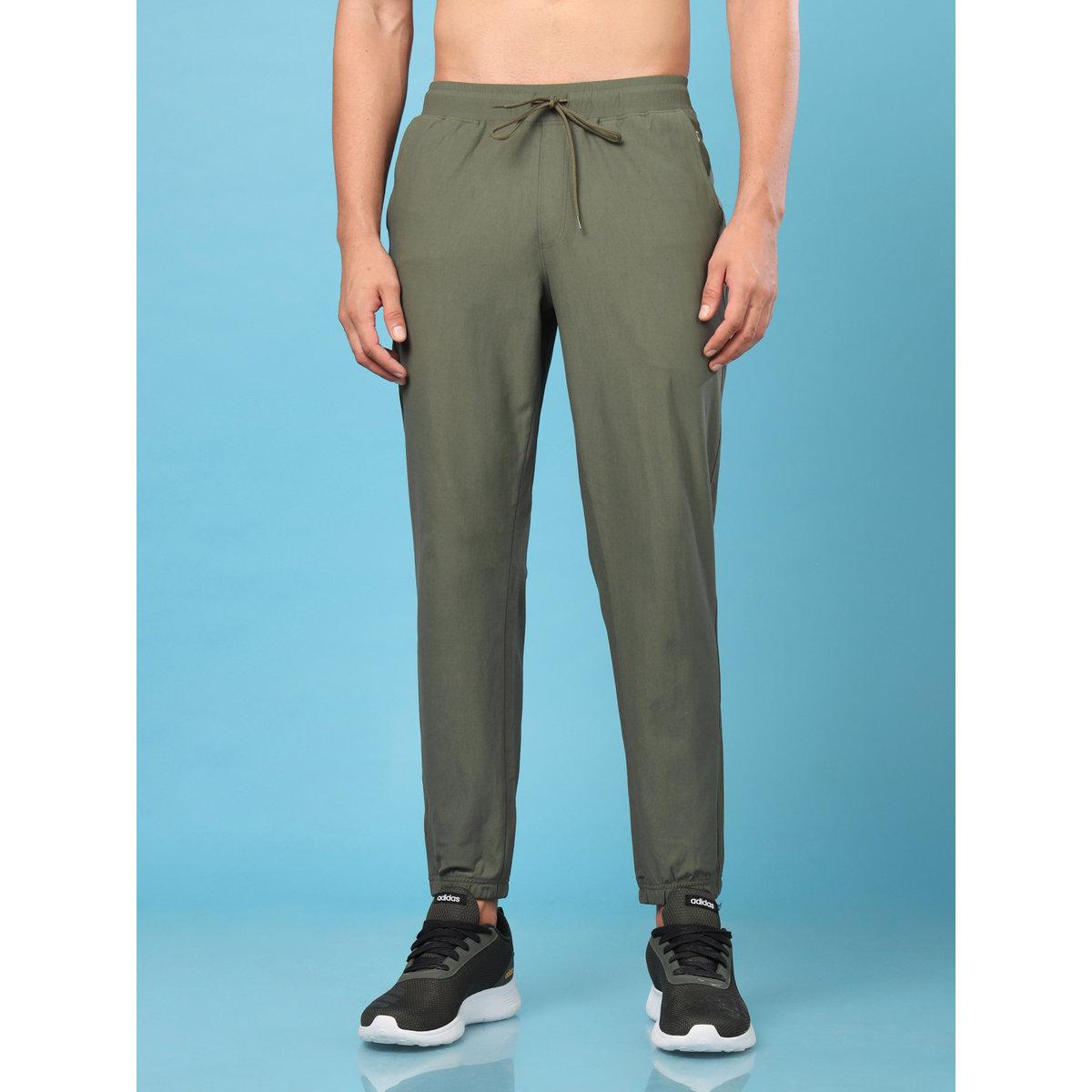 Technosport Men Green Solid 4-Way Stretch Joggers-men-clothing-bottoms-joggers-image-3