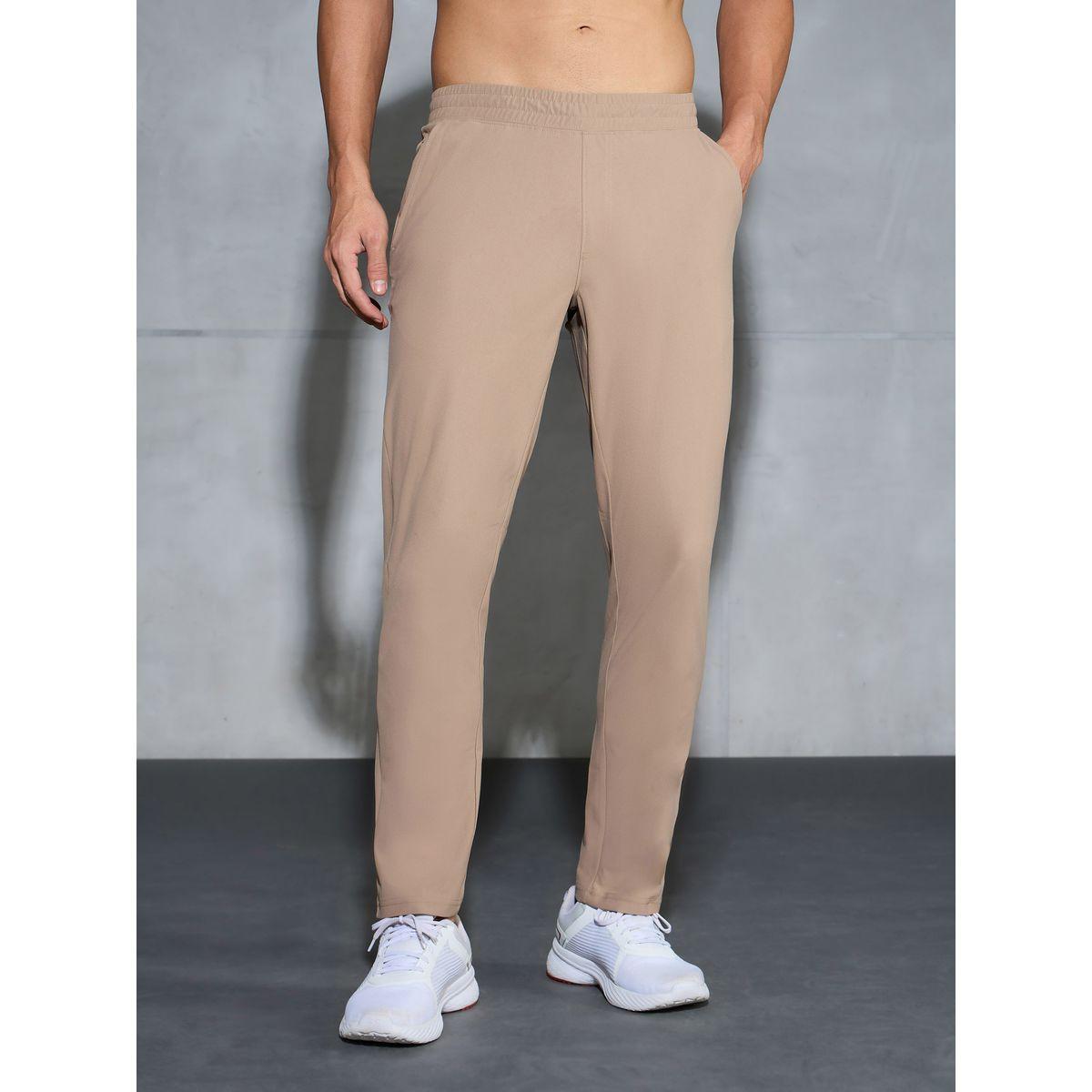بنطال رياضي سادة بقصة مريحة-men-clothing-bottoms-joggers-image-1