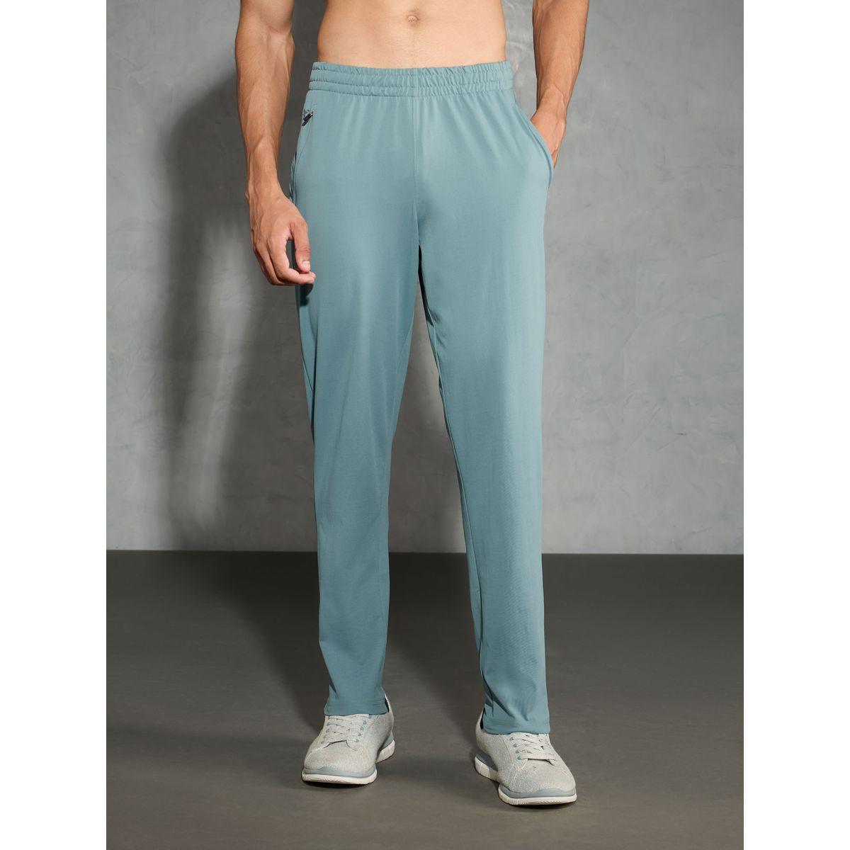 Technosport Men Green Solid Relaxed Fit Track Pants-men-clothing-bottoms-joggers-image-2