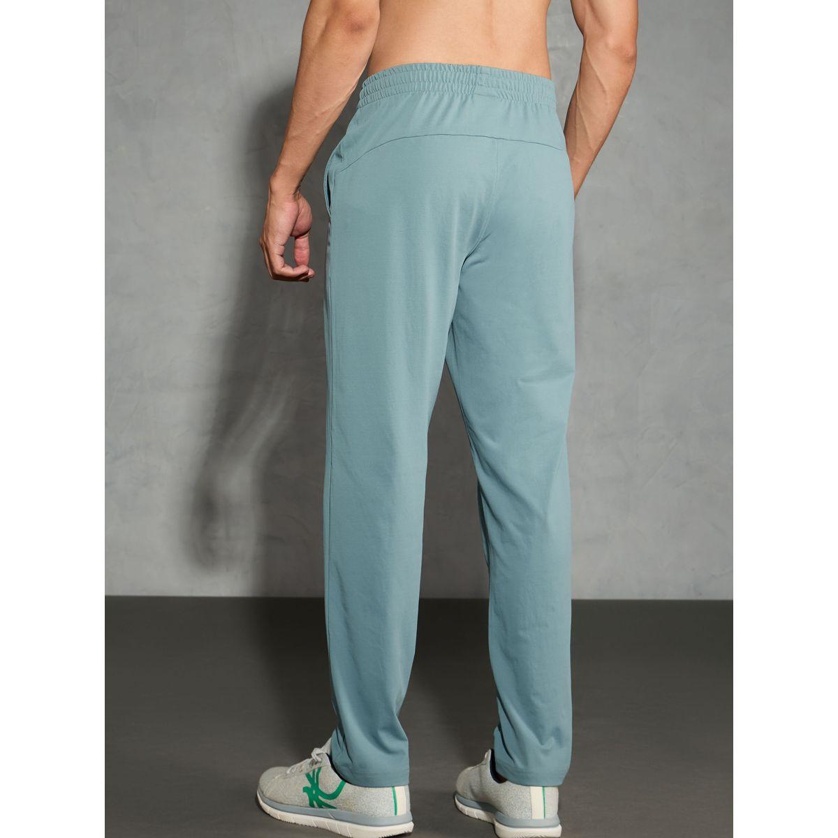 Technosport Men Green Solid Relaxed Fit Track Pants-men-clothing-bottoms-joggers-image-3
