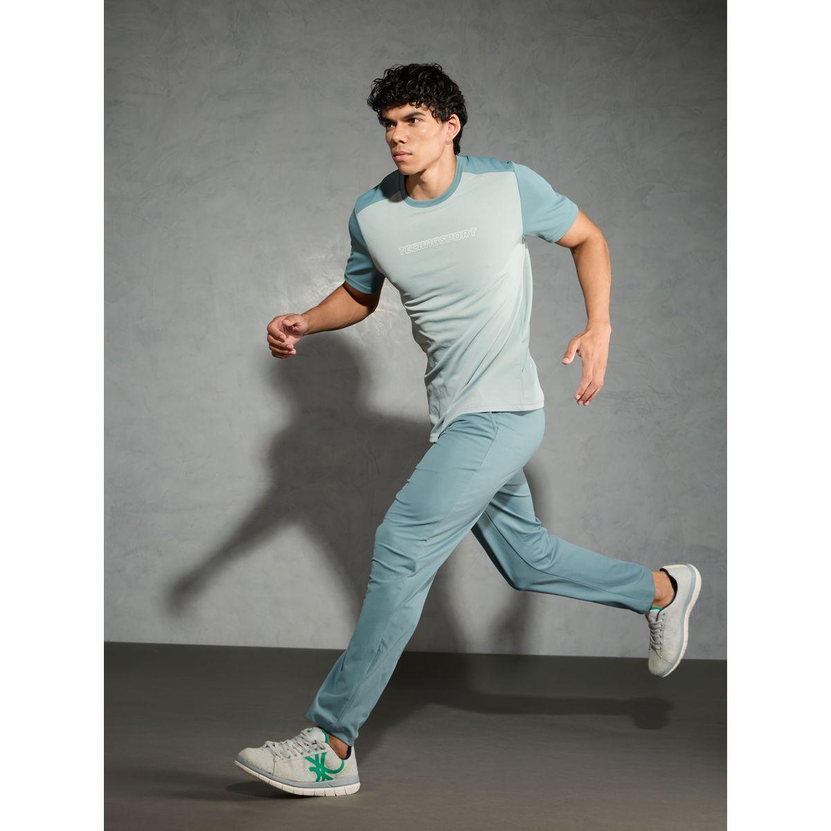 Technosport Men Green Solid Relaxed Fit Track Pants-men-clothing-bottoms-joggers-image-5