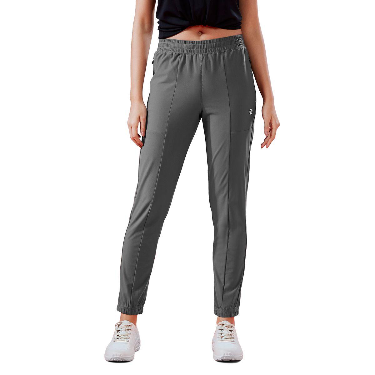 Technosport Solid 2-Way Stretch Joggers-women-clothing-sportswearandactivewear-bottoms-joggersandtrackpants-image-2