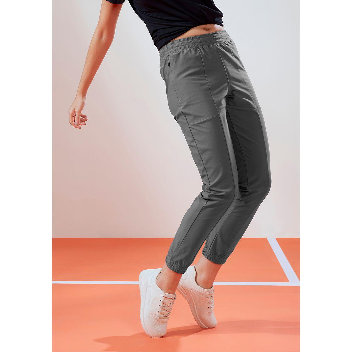 Technosport Solid 2-Way Stretch Joggers-women-clothing-sportswearandactivewear-bottoms-joggersandtrackpants-image-3