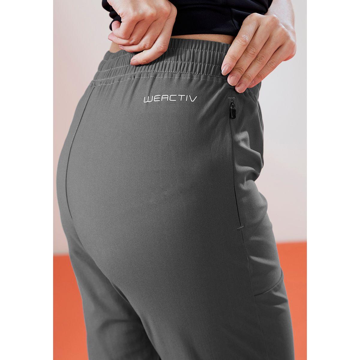Technosport Solid 2-Way Stretch Joggers-women-clothing-sportswearandactivewear-bottoms-joggersandtrackpants-image-4